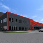 Wizualizacja Centrum Logistycznego w Chęcinach / Urząd Gminy i Miasta w Chęcinach