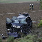 Wypadek w Brzegach / Jarosław Kubalski / Radio Kielce