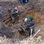 Gmina Opatowiec. Akcja poszukiwawcza szczątków „Liberatora” / Kamil Włosowicz / Radio Kielce