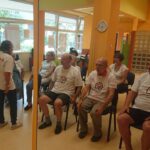 Kielce. Trening podopiecznych Świętokrzyskiego Stowarzyszenia Pomocy Osobom z Chorobą Parkinsona / Iwona Murawska / Radio Kielce