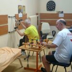 Kielce. Trening podopiecznych Świętokrzyskiego Stowarzyszenia Pomocy Osobom z Chorobą Parkinsona / Iwona Murawska / Radio Kielce