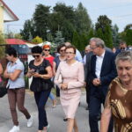 Obchody jubileuszu 60-lecia GKS Rudki. Wojewoda świętokrzyski Agata Wojtyszek i wójt Nowej Słupi Andrzej Gąsior / Agata Sałata