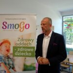 Krzysztof Adamczyk, popierany przez PSL kandydat na prezydenta Kielc prowadził agitację wyborczą w przedszkolu / Michał Kita / Radio Kielce