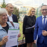 Poseł Artur Gierada, kandydat Koalicji Obywatelskiej na prezydenta Kielc, przedstawił swój program wyborczy / Michał Kita / Radio Kielce