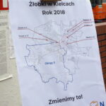 Poseł Artur Gierada, kandydat Koalicji Obywatelskiej na prezydenta Kielc, przedstawił swój program wyborczy / Michał Kita / Radio Kielce