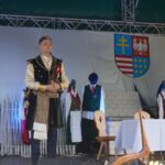 Włoszczowa. Wojewódzkie Święto Plonów. Na zdjęciu: marszałek Adam Jarubas / Mateusz Kaczmarczyk / Radio Kielce