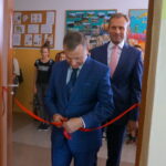 Otwarcie pracowni edukacyjnej w szkole podstawowej w Jaworzni, w gminie Piekoszów / Marcin Różyc / Radio Kielce