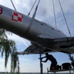 Zabytkowy Bies wrócił po remoncie nad pińczowski zalew / Kamil Włosowicz / Radio Kielce