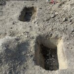 Pińczów. Stanowisko archeologiczne na placu budowy obwodnicy miasta / Kamil Włosowicz / Radio Kielce