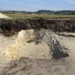 Pińczów. Stanowisko archeologiczne na placu budowy obwodnicy miasta / Kamil Włosowicz / Radio Kielce