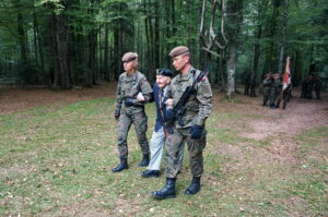 Święto żołnierzy Wojsk Obrony Terytorialnej na polanie „Wykus” / Marcin Różyc / Radio Kielce