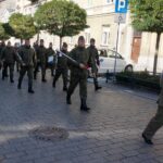 Kielce. Ślubowanie pierwszoklasistów z klas mundurowych ze Szkół Zakładu Doskonalenia Zawodowego / Marcin Różyc / Radio Kielce