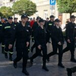 Kielce. Ślubowanie pierwszoklasistów z klas mundurowych ze Szkół Zakładu Doskonalenia Zawodowego / Marcin Różyc / Radio Kielce