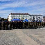 Kielce. Ślubowanie pierwszoklasistów z klas mundurowych ze Szkół Zakładu Doskonalenia Zawodowego / Marcin Różyc / Radio Kielce