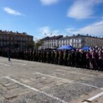 Kielce. Ślubowanie pierwszoklasistów z klas mundurowych ze Szkół Zakładu Doskonalenia Zawodowego / Marcin Różyc / Radio Kielce