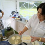 Śniadanie w ogrodzie przygotowała Barbara Chrobot z Ristorante La Cucina Italiana / Kamil Król / Radio Kielce