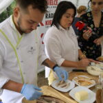 Śniadanie w ogrodzie przygotowała Barbara Chrobot z Ristorante La Cucina Italiana / Kamil Król / Radio Kielce