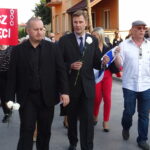 Marsz Pamięci z okazji 76. rocznicy likwidacji getta / Ewa Pociejowska-Gawęda / Radio Kielce