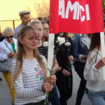 Marsz Pamięci z okazji 76. rocznicy likwidacji getta / Ewa Pociejowska-Gawęda / Radio Kielce