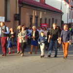 Marsz Pamięci z okazji 76. rocznicy likwidacji getta / Ewa Pociejowska-Gawęda / Radio Kielce