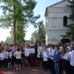 Sobków. Nadanie Szkole Podstawowej im. Jana Pawła II / Ewa Pociejowska - Gawęda / Radio Kielce