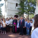 Sobków. Nadanie Szkole Podstawowej im. Jana Pawła II / Ewa Pociejowska - Gawęda / Radio Kielce