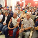 Spotkanie z mieszkańcami Małogoszcza, podczas którego został przedstawiony kandydat na burmistrza miasta Michał Molenda / Ewa Pociejowska-Gawęda / Radio Kielce