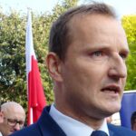 Włoszczowa. Konwencja powiatowa Prawa i Sprawiedliwości. Piotr Bulski - kandydat PiS na burmistrza Włoszczowy / Ewa Pociejowska - Gawęda / Radio Kielce