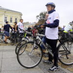 Wielka parada rowerowa / Wiktor Dziarmaga / Radio Kielce