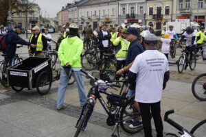 Wielka parada rowerowa / Wiktor Dziarmaga / Radio Kielce