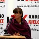 Studio Polityczne. Na zdjęciu: Magdalena Fogiel-Litwinek - Kukiz'15 / Karol Żak / Radio Kielce