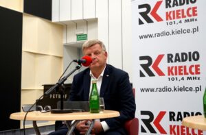 Studio Polityczne. Na zdjęciu: senator Jarosław Rusiecki - PiS / Karol Żak / Radio Kielce