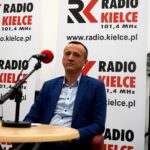 Studio Polityczne. Na zdjęciu: Dawid Kędziora - PSL / Karol Żak / Radio Kielce