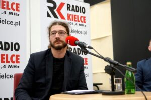 Studio Polityczne. Na zdjęciu: Maciej Klesyk - Nowoczesna / Karol Żak / Radio Kielce