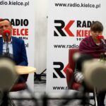 Studio Polityczne. Na zdjęciu: Dawid Kędziora - PSL i Magdalena Fogiel-Litwinek - Kukiz'15 / Karol Żak / Radio Kielce