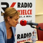 Studio Polityczne. Na zdjęciu: Beata Oleś - TVP3 Kielce / Karol Żak / Radio Kielce