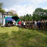 Śladków Duży. Odsłonięcie tablicy upamiętniającej pobyt w miejscowości Józefa Piłsudskiego / Marcin Różyc / Radio Kielce