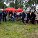 Śladków Duży. Odsłonięcie tablicy upamiętniającej pobyt w miejscowości Józefa Piłsudskiego / Marcin Różyc / Radio Kielce