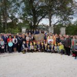 Śladków Duży. Odsłonięcie tablicy upamiętniającej pobyt w miejscowości Józefa Piłsudskiego / Marcin Różyc / Radio Kielce