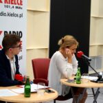 Studio Polityczne. Na zdjęciu: Michał Kita i Beata Oleś / Karol Żak / Radio Kielce