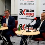 Studio Polityczne. Na zdjęciu (od lewej): Andrzej Pruś - PiS i Sławomir Gierada - PO / Karol Żak / Radio Kielce