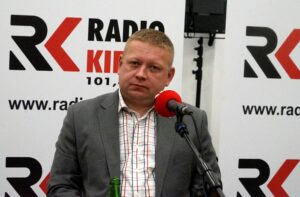 Studio Polityczne. Na zdjęciu: Marcin Kornaga – PSL / Karol Żak / Radio Kielce