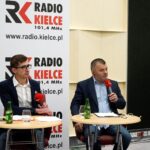 Studio Polityczne. Na zdjęciu (od lewej): Michał Kita i Radosław Podsiadły / Karol Żak / Radio Kielce