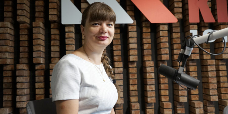 Magdalena Fogiel-Litwinek, szefowa Kukiz’15 w regionie / Robert Felczak / Radio Kielce
