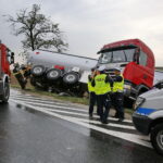 Wypadek w Brzegach / Jarosław Kubalski / Radio Kielce