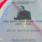 Generał brygady Stanisław Gano patronem Szkoły Podstawowej nr 1 w Opatowie / Emilia Sitarska / Radio Kielce