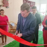 17.09.2018 Kielce. Otwarcie warsztatów terapii zajęciowej przy ulicy Krzemionkowej. Prezydent Kielc Wojciech Lubawski / Iwona Murawska / Radio Kielce