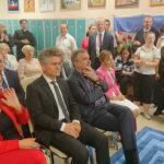 17.09.2018 Kielce. Otwarcie warsztatów terapii zajęciowej przy ulicy Krzemionkowej. Radna Marianna Noworycka - Gniatkowska, senator Krzysztof Słóń i prezydent Wojciech Lubawski / Iwona Murawska / Radio Kielce