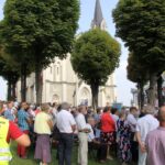 Sulisławice. Poświęcenie sukienki i korony dla cudownego obrazu / Grzegorz Jamka / Radio Kielce