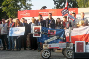 Zakończenie European Rover Challenge. Zwycięzcy ERC, studenci Politechniki Świętokrzyskiej / Anna Głąb / Radio Kielce
